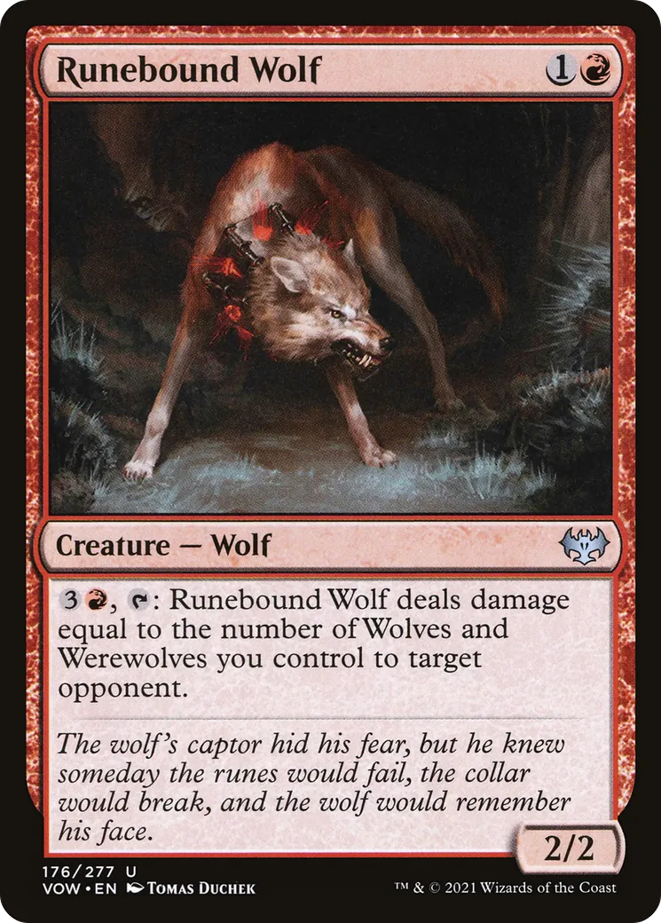 Loup entraverune — Innistrad: Crimson Vow — Magic: The Gathering