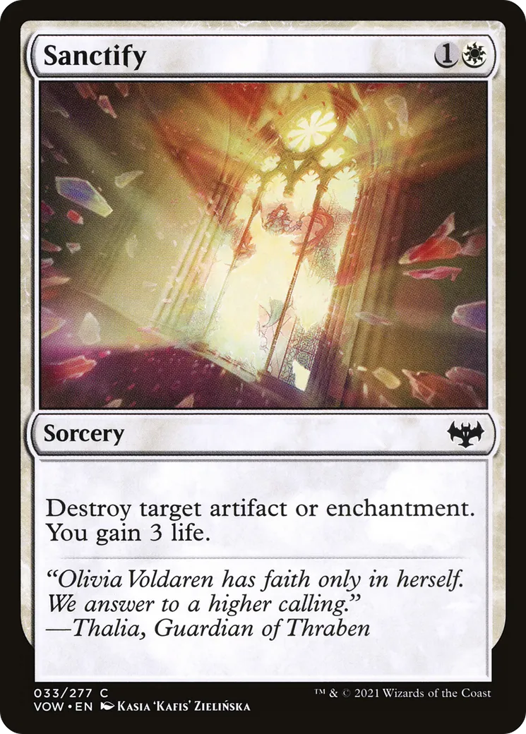 Sanctify — Innistrad: Crimson Vow — Magic: The Gathering