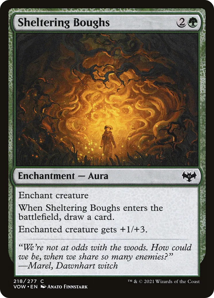 Branches protectrices — Innistrad: Crimson Vow — Magic: The Gathering