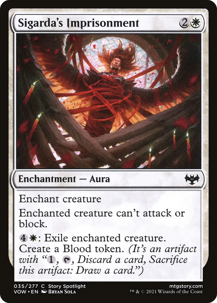 Sigarda's Imprisonment — Innistrad: Crimson Vow — Magic: The Gathering
