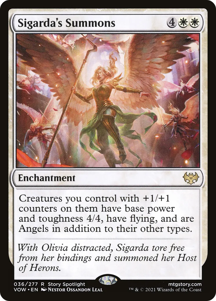 Sigarda's Summons — Innistrad: Crimson Vow — Magic: The Gathering