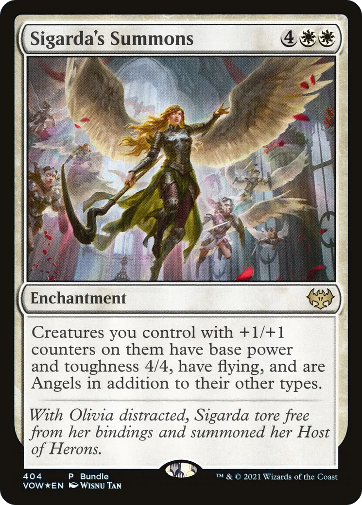 Sigarda's Summons — Innistrad: Crimson Vow — Magic: The Gathering