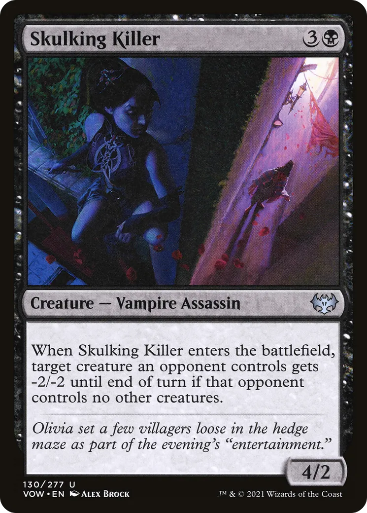 Skulking Killer — Innistrad: Crimson Vow — Magic: The Gathering
