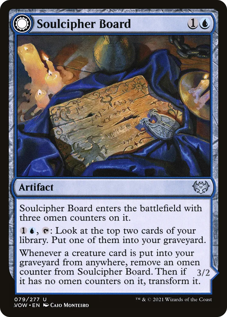 Soulcipher Board // Cipherbound Spirit — Innistrad: Crimson Vow — Magic: The Gathering