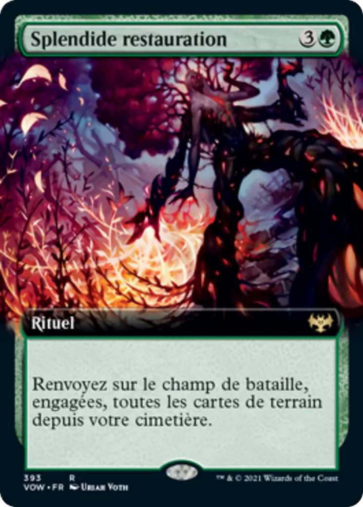 Splendide restauration — Innistrad: Crimson Vow — Magic: The Gathering