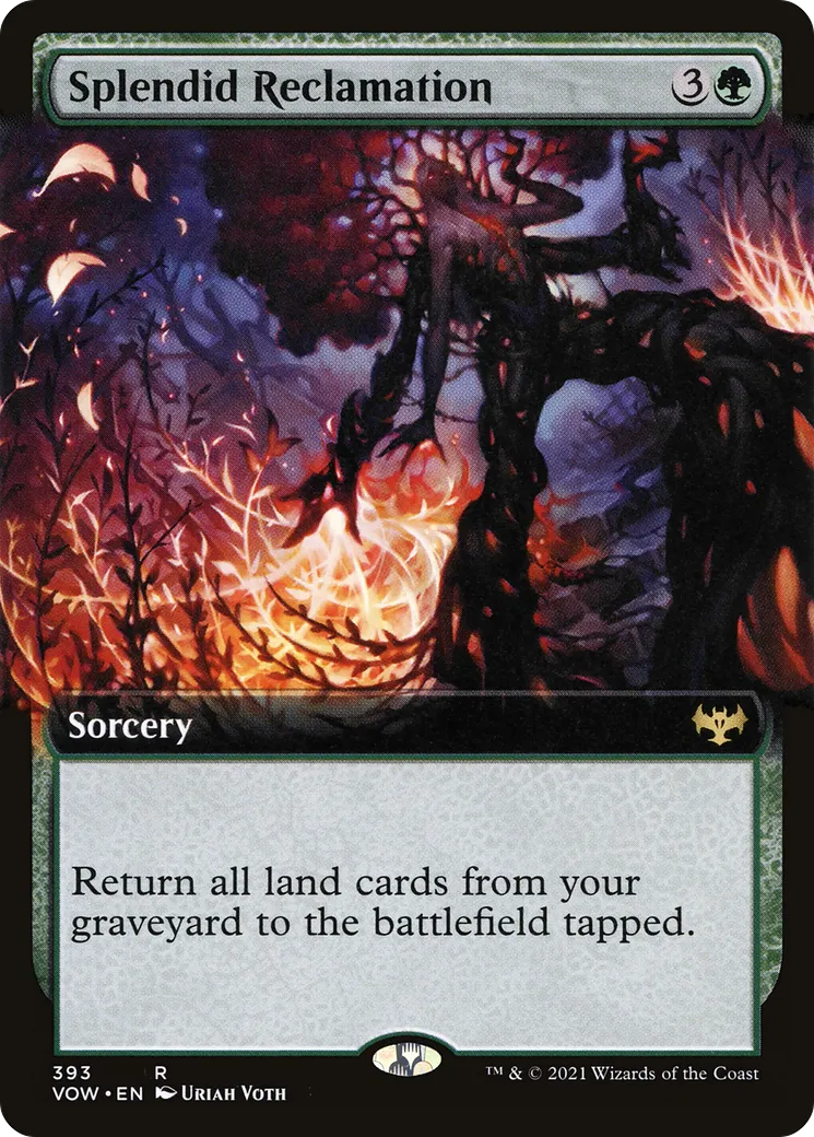 Splendid Reclamation — Innistrad: Crimson Vow — Magic: The Gathering