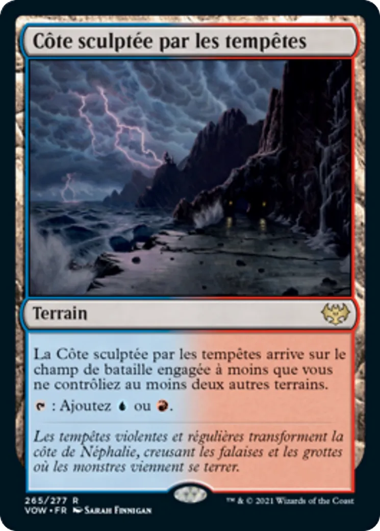 Côte sculptée par les tempêtes — Innistrad: Crimson Vow — Magic: The Gathering