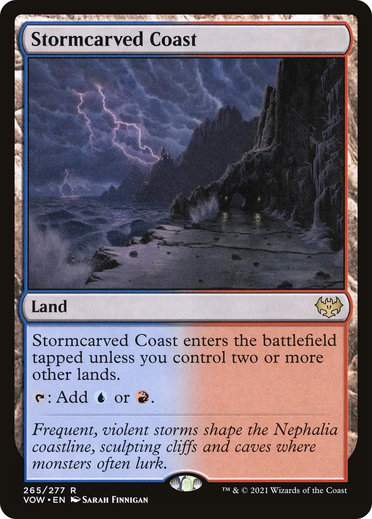 Stormcarved Coast — Innistrad: Crimson Vow — Magic: The Gathering