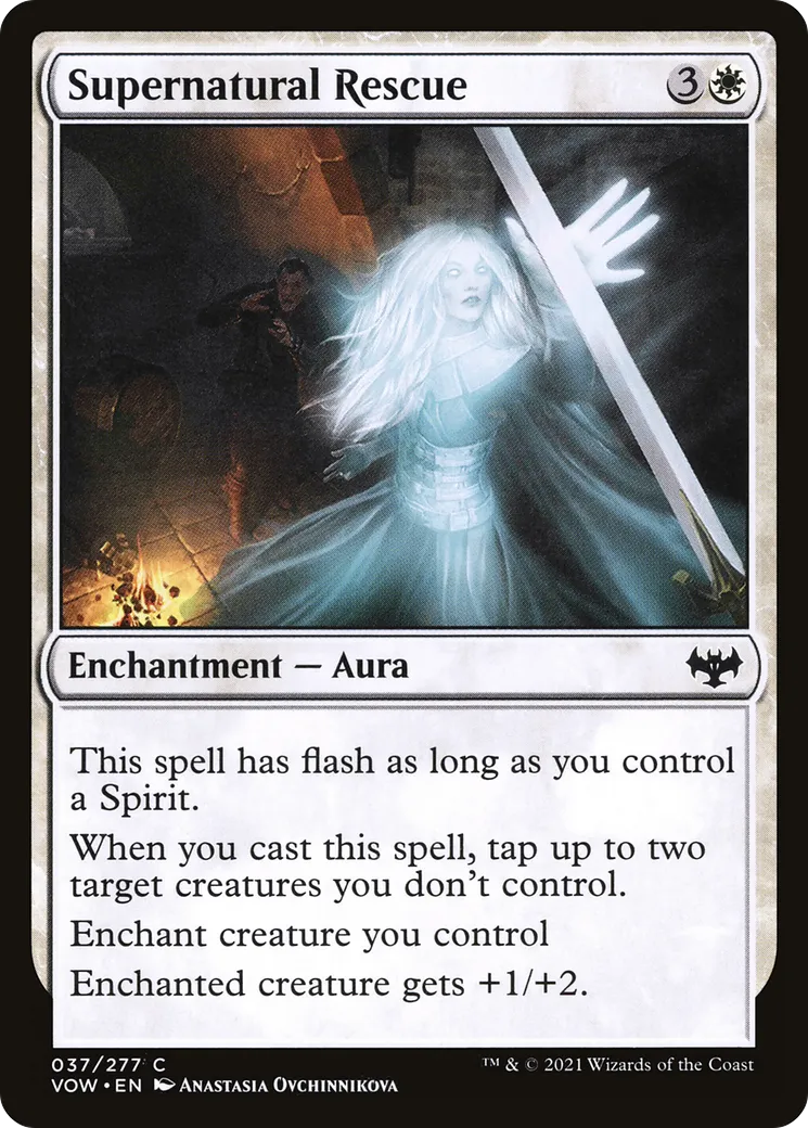 Sauvetage surnaturel — Innistrad: Crimson Vow — Magic: The Gathering