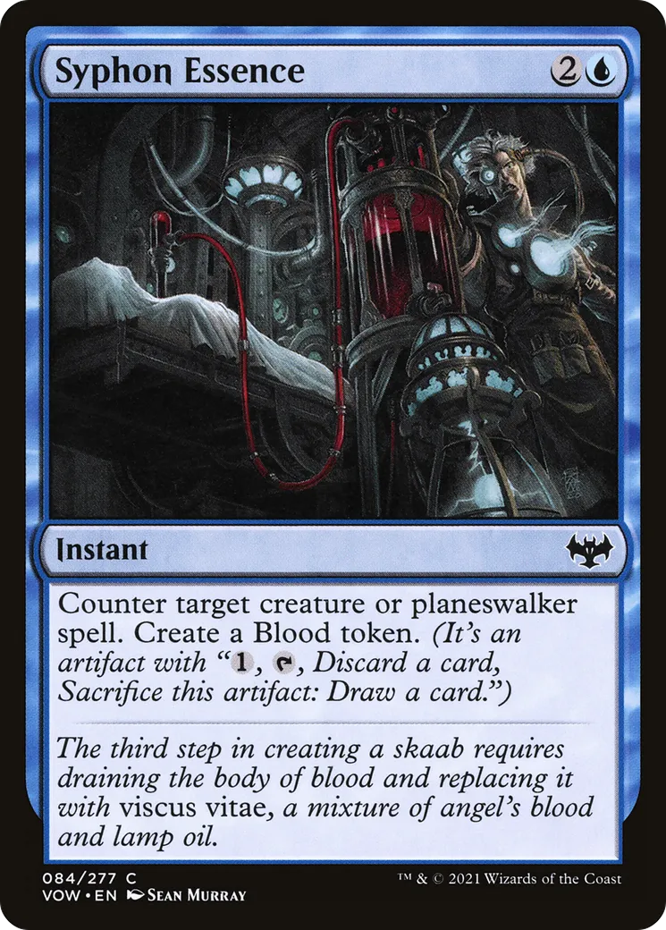 Siphonner l'essence — Innistrad: Crimson Vow — Magic: The Gathering