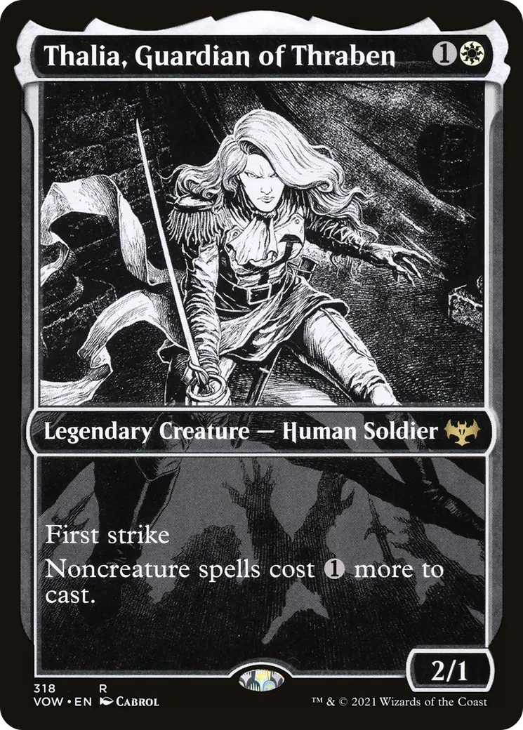 Thalia, vigile de Thraben — Innistrad: Crimson Vow — Magic: The Gathering