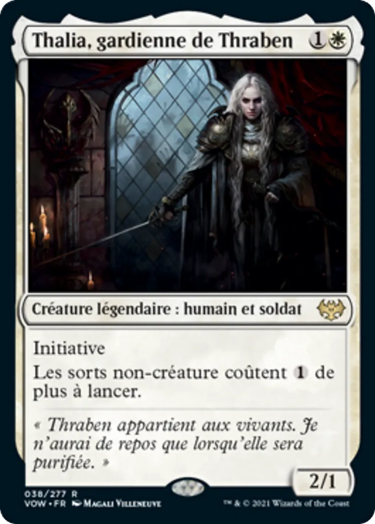Thalia, vigile de Thraben — Innistrad: Crimson Vow — Magic: The Gathering