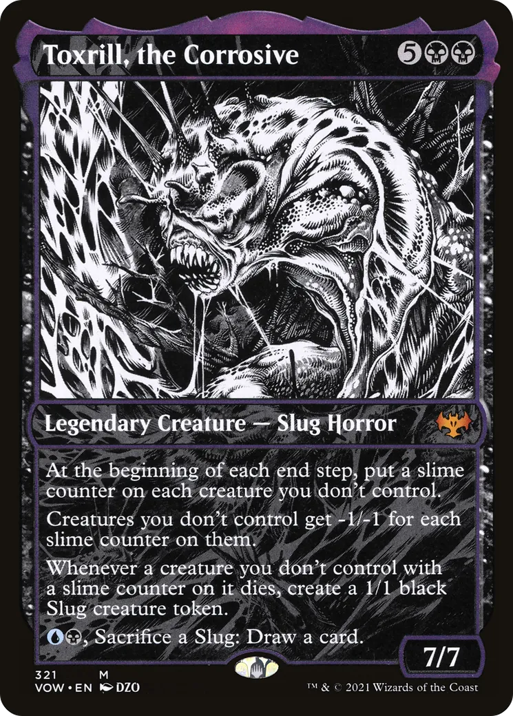 Toxrill, the Corrosive from Innistrad: Crimson Vow - Magic: The Gathering