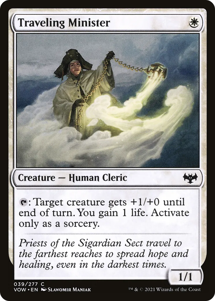 Traveling Minister — Innistrad: Crimson Vow — Magic: The Gathering
