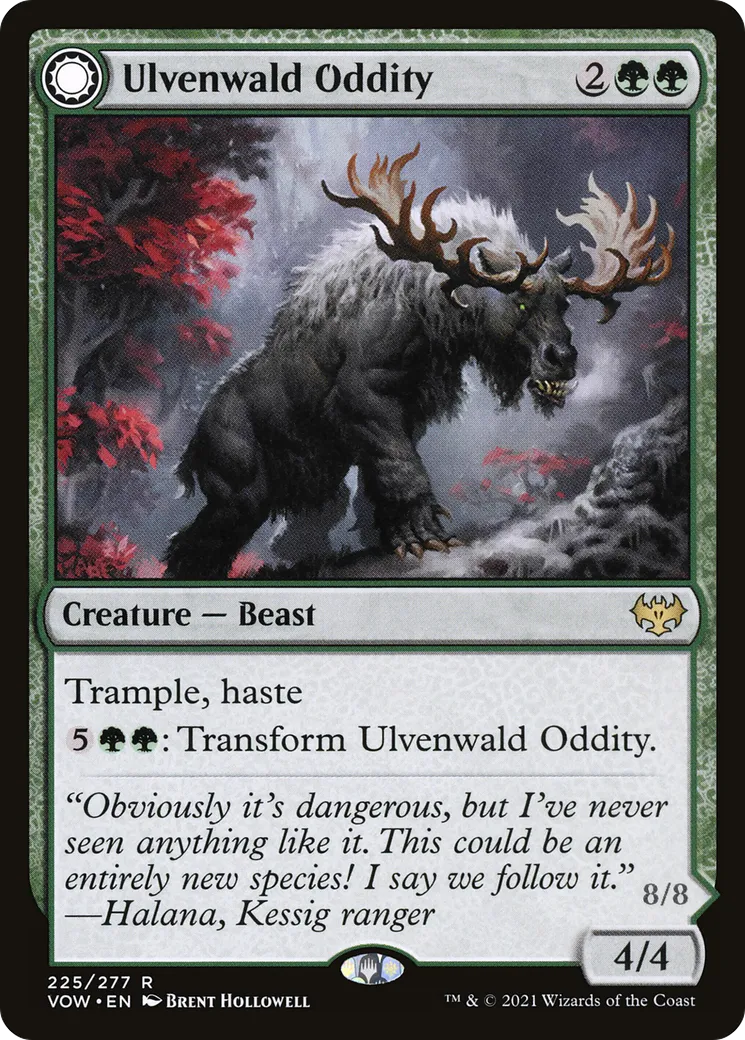 Ulvenwald Oddity // Ulvenwald Behemoth — Innistrad: Crimson Vow — Magic: The Gathering