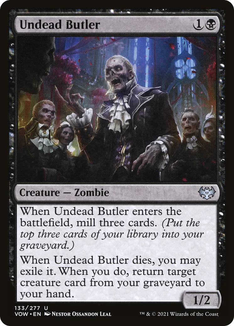 Undead Butler — Innistrad: Crimson Vow — Magic: The Gathering