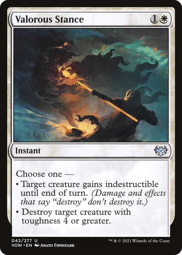Valorous Stance — Innistrad: Crimson Vow — Magic: The Gathering