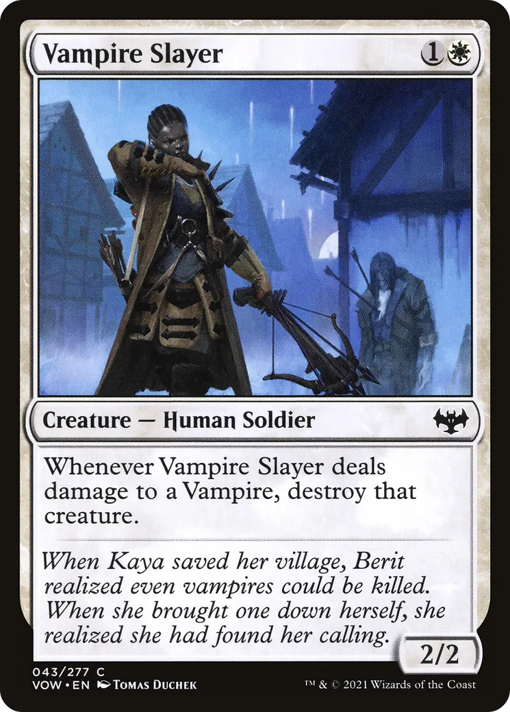 Tueuse de vampires — Innistrad: Crimson Vow — Magic: The Gathering