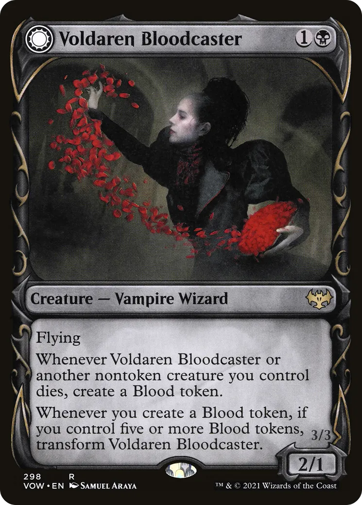 Magesang Voldaren // Invocatrice d'hémochiroptères — Innistrad: Crimson Vow — Magic: The Gathering