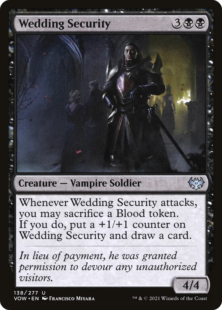 Wedding Security — Innistrad: Crimson Vow — Magic: The Gathering