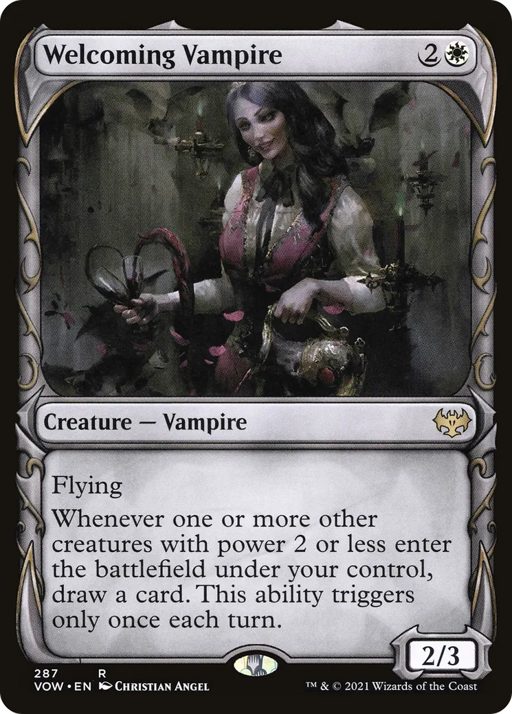 Welcoming Vampire — Innistrad: Crimson Vow — Magic: The Gathering