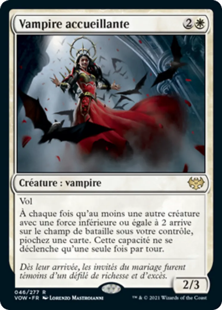Vampire accueillante — Innistrad: Crimson Vow — Magic: The Gathering