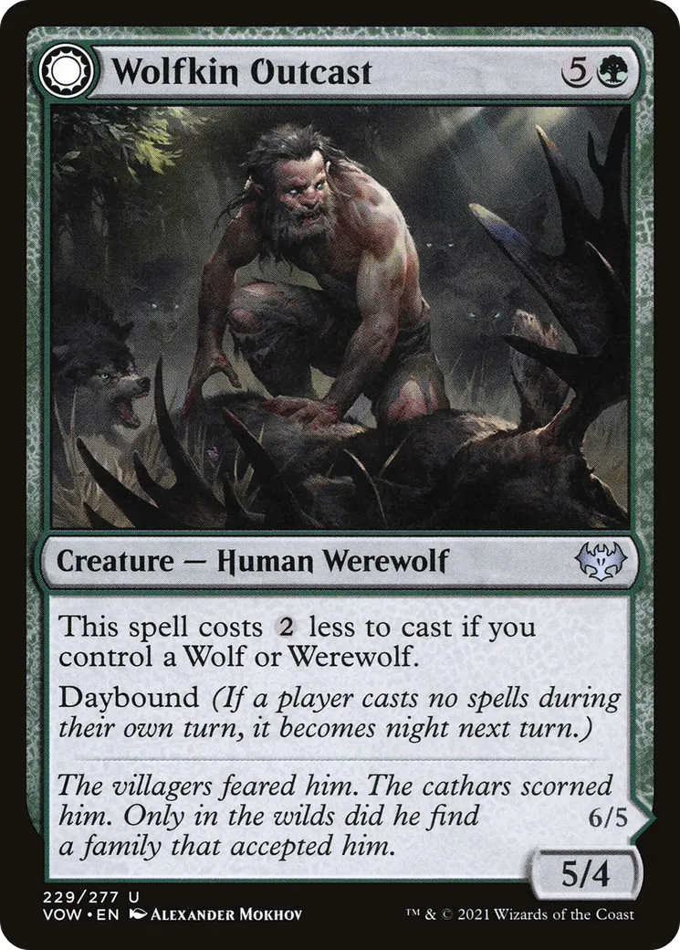 Paria lupeux // Fracasseur de mariage — Innistrad: Crimson Vow — Magic: The Gathering