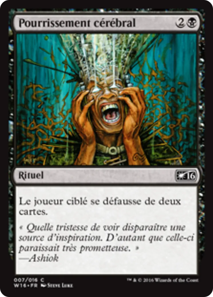 Pourrissement cérébral — Welcome Deck 2016 — Magic: The Gathering