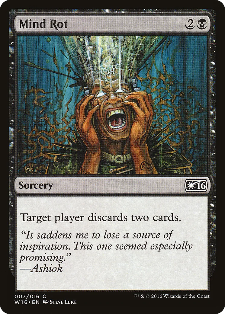 Mind Rot — Welcome Deck 2016 — Magic: The Gathering