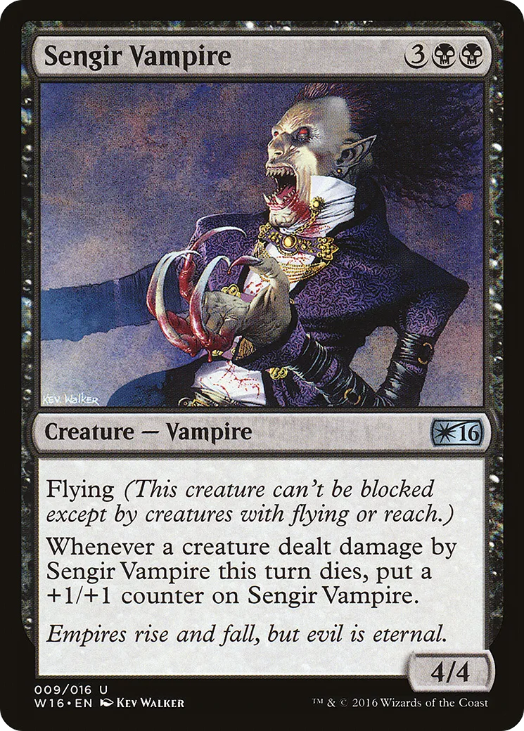 Sengir Vampire — Welcome Deck 2016 — Magic: The Gathering