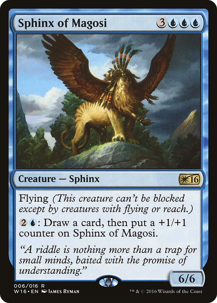 Sphinx of Magosi — Welcome Deck 2016 — Magic: The Gathering