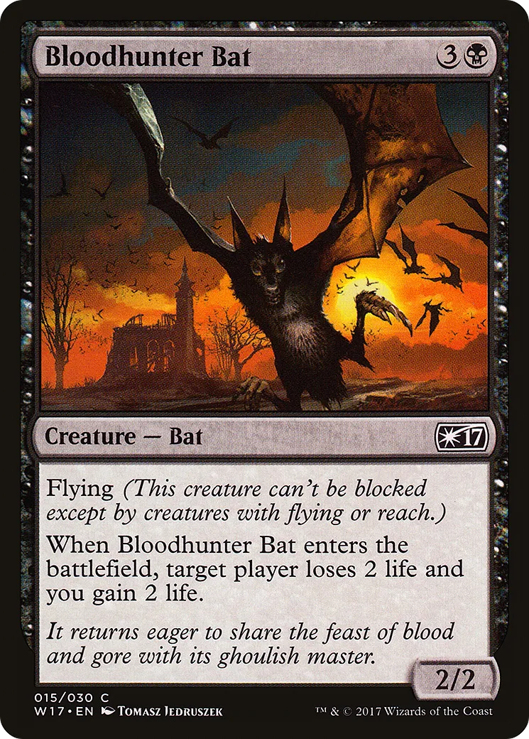 Chauve-souris chassesang — Welcome Deck 2017 — Magic: The Gathering