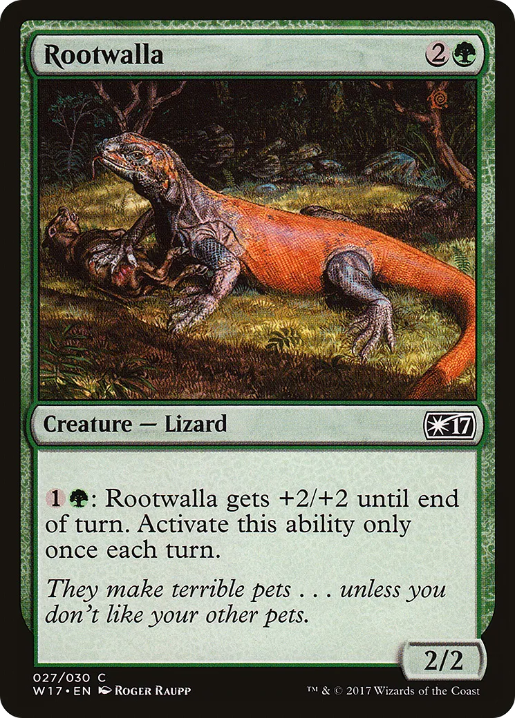Rootwalla — Welcome Deck 2017 — Magic: The Gathering