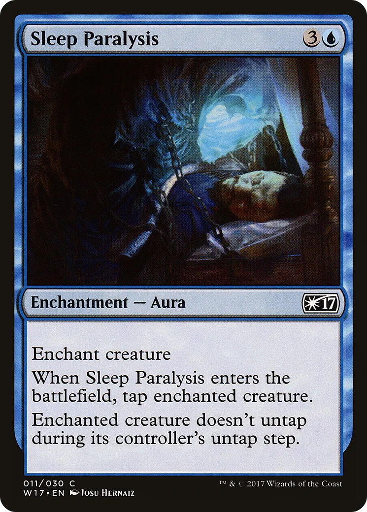 Sleep Paralysis — Welcome Deck 2017 — Magic: The Gathering