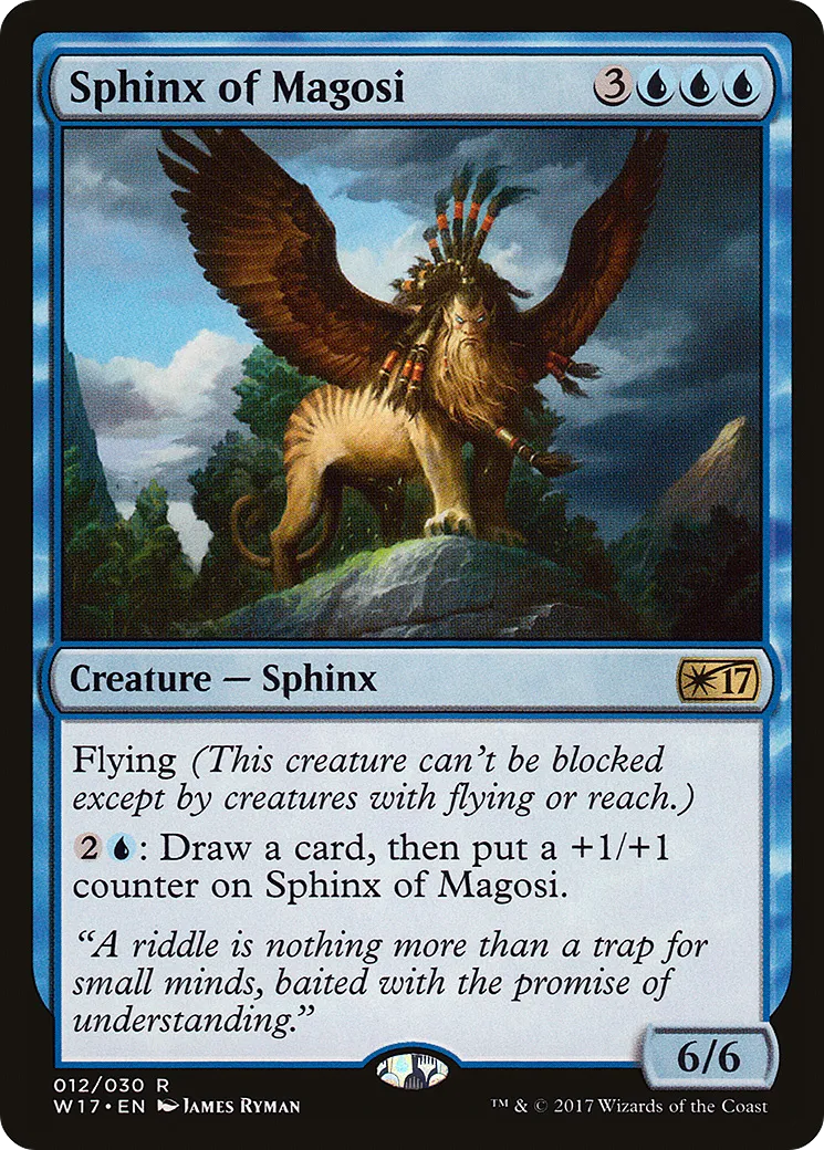 Sphinx of Magosi — Welcome Deck 2017 — Magic: The Gathering