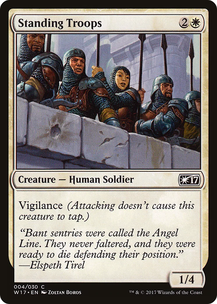 Troupes régulières — Welcome Deck 2017 — Magic: The Gathering