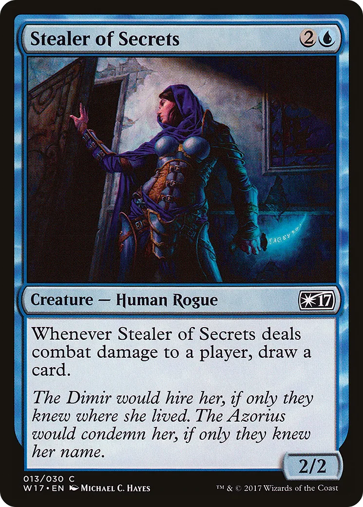 Stealer of Secrets — Welcome Deck 2017 — Magic: The Gathering