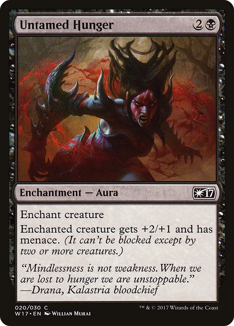 Untamed Hunger — Welcome Deck 2017 — Magic: The Gathering