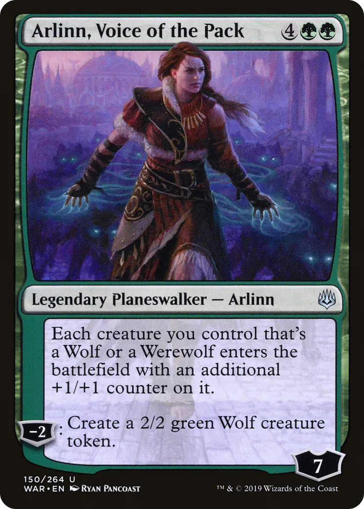 Arlinn, voix de la meute — War of the Spark — Magic: The Gathering