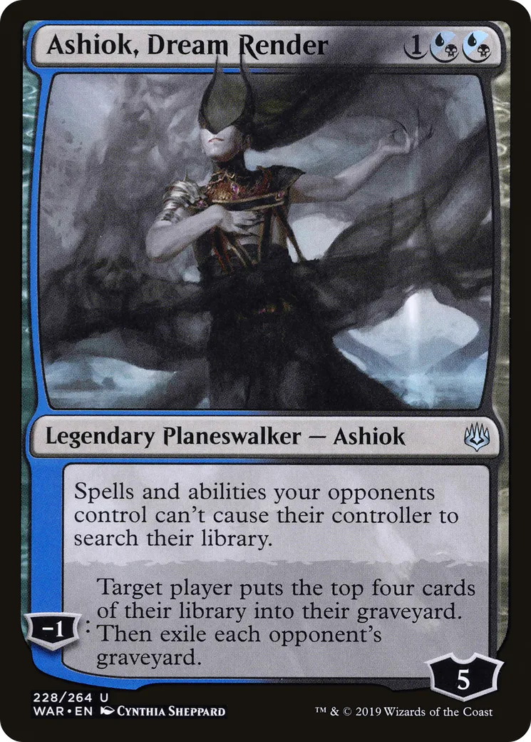 Ashiok, broyeur de rêves — War of the Spark — Magic: The Gathering