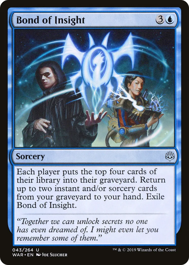 Bond of Insight — War of the Spark — Magic: The Gathering