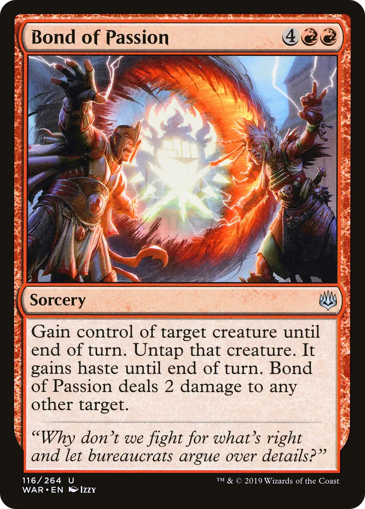 Bond of Passion — War of the Spark — Magic: The Gathering
