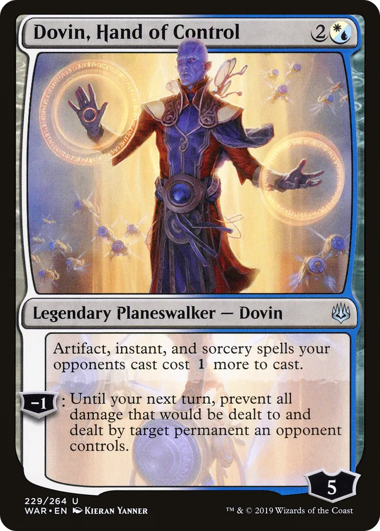 Dovin, autorité du contrôle — War of the Spark — Magic: The Gathering