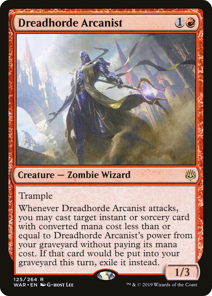 Arcaniste de la Horde de l'effroi — War of the Spark — Magic: The Gathering
