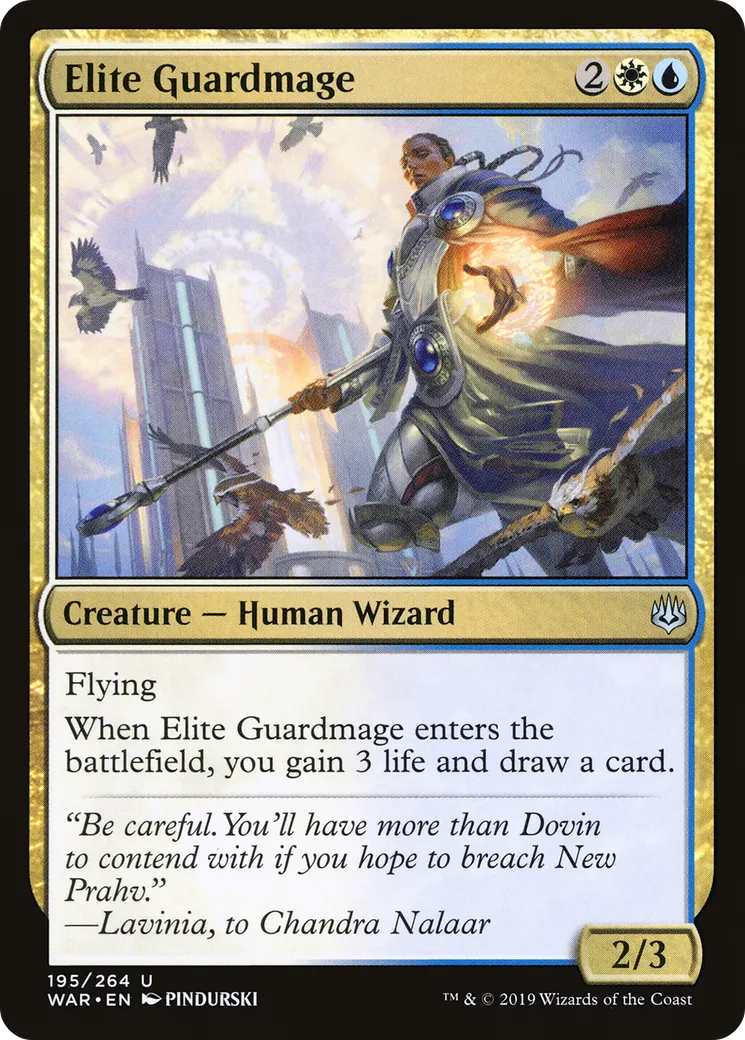 Gardemage d'élite — War of the Spark — Magic: The Gathering