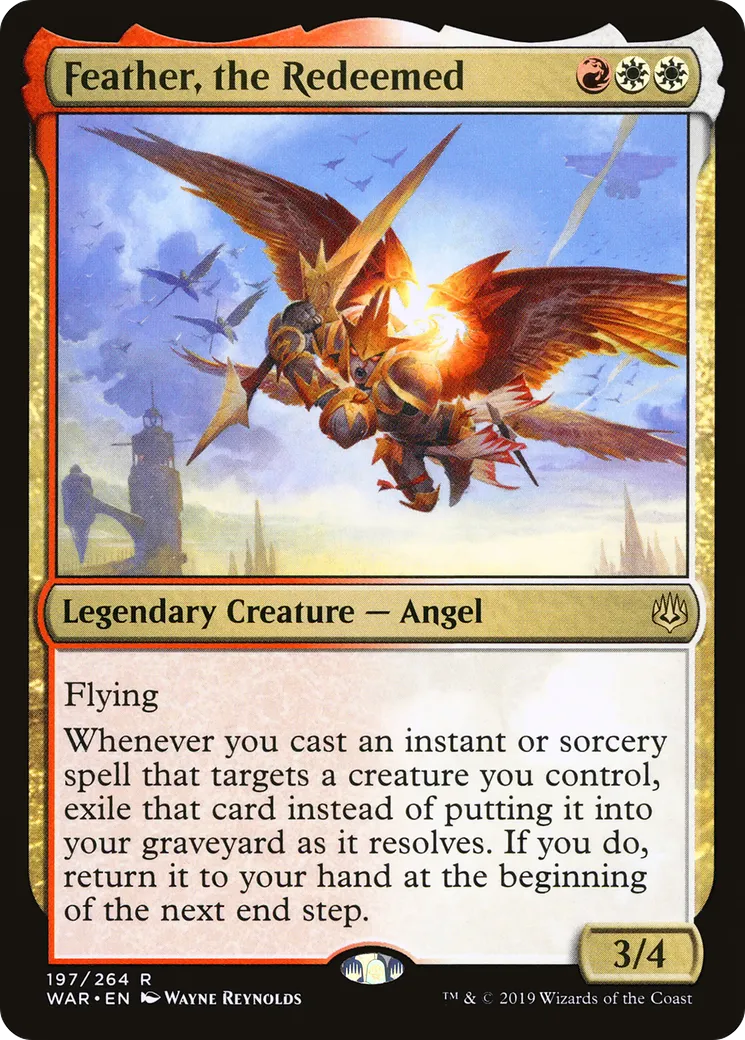 Feather, the Redeemed — War of the Spark — Magic: The Gathering
