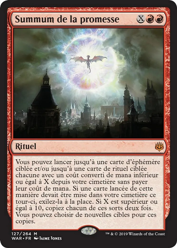 Summum de la promesse — War of the Spark — Magic: The Gathering
