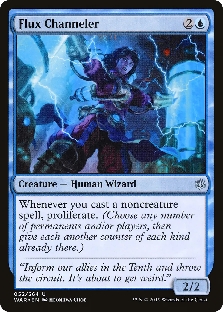 Flux Channeler — War of the Spark — Magic: The Gathering
