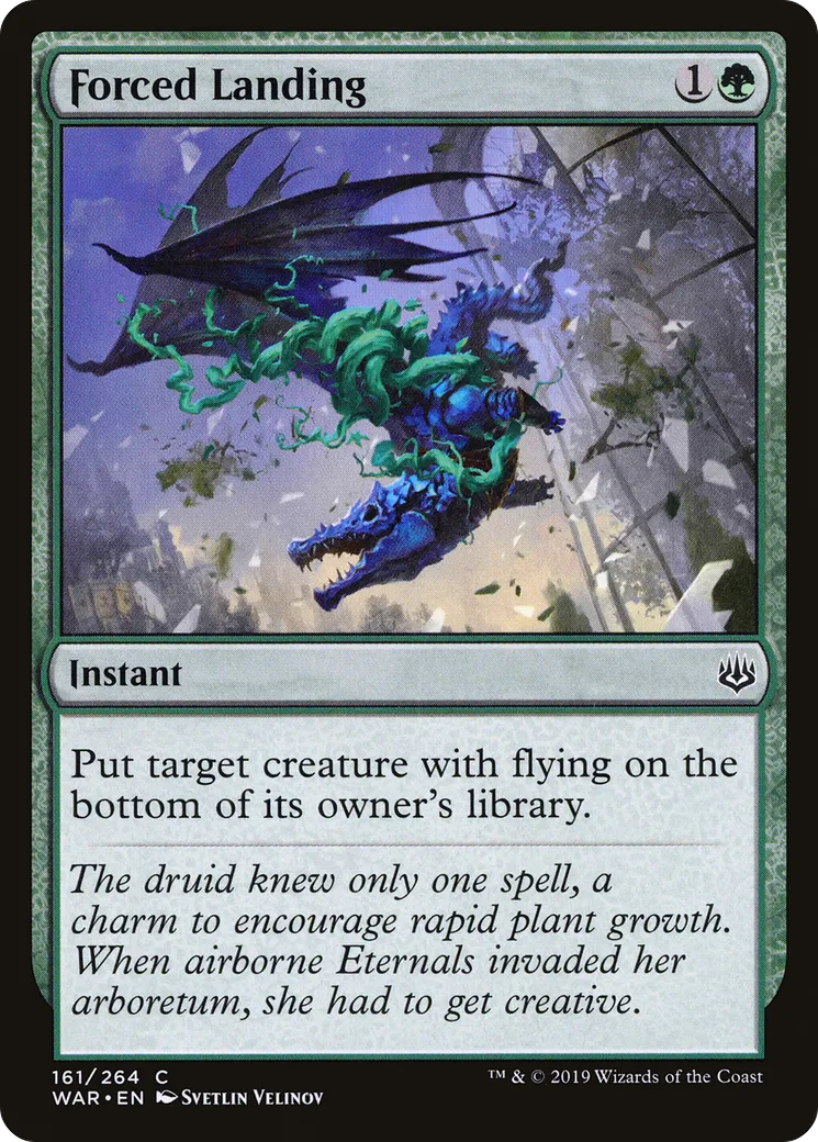 Atterrissage forcé — War of the Spark — Magic: The Gathering