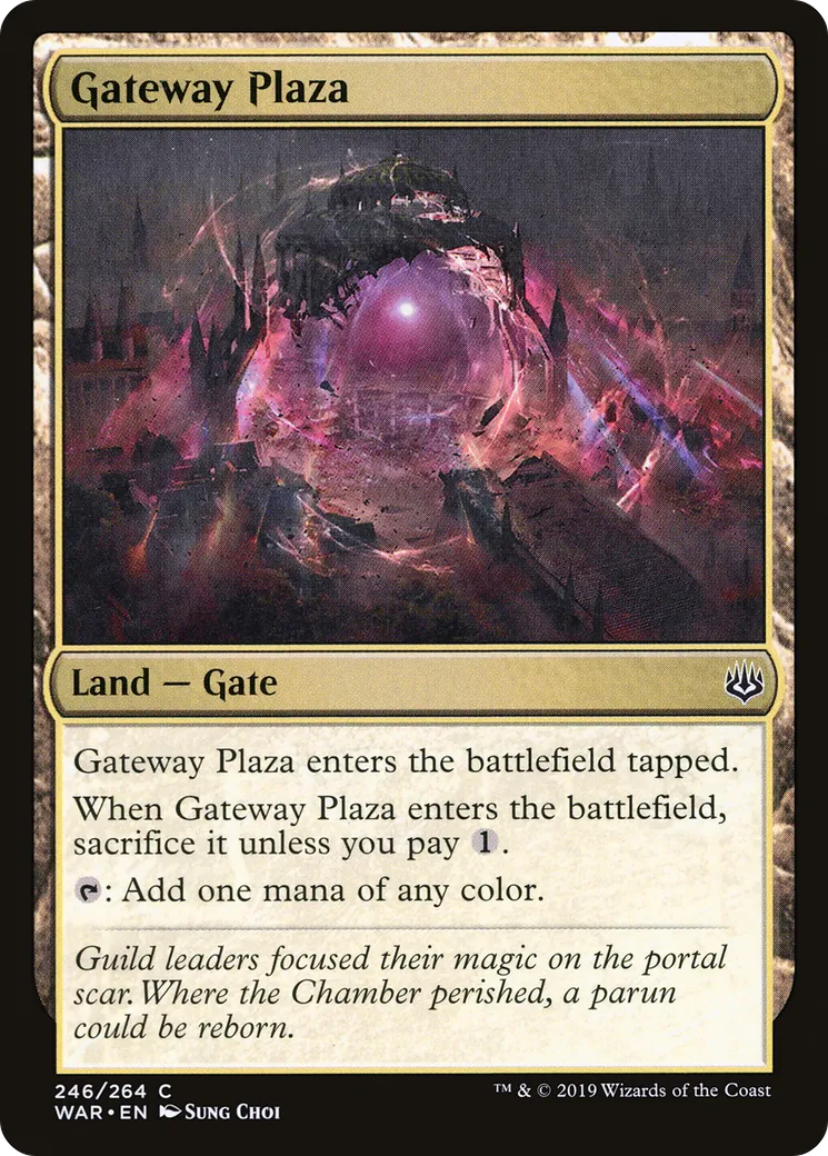 Gateway Plaza — War of the Spark — Magic: The Gathering